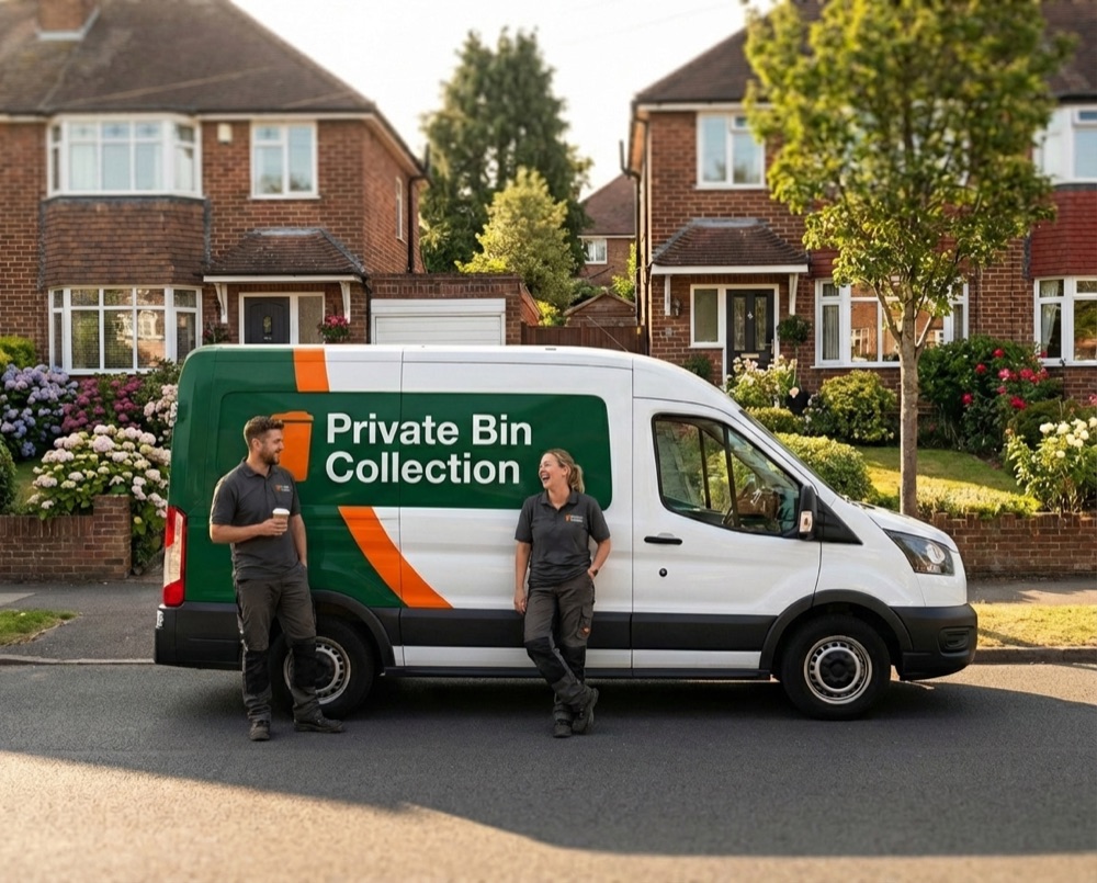 Private bin collection team serving Felpham and West Sussex